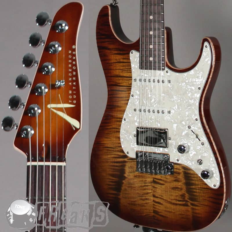 Tom Anderson Drop Top Classic 2024 - Light Tiger Eye Burst