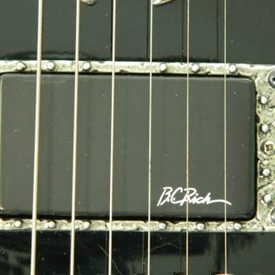 Dragon humbucker pickup rings for bc rich warlock guitar solid metal made in USA by hand surrounds image 4
