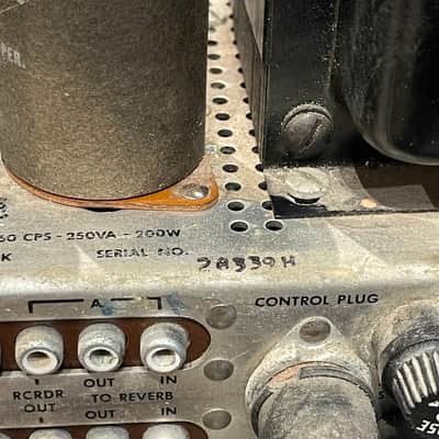 The Fisher 800-B stereophonic tube receiver non functioning as is for parts or restoration image 9