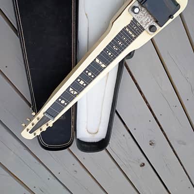 Supro Lap Steel 1959 - White image 6