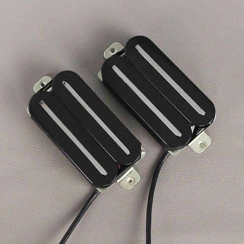 Guitar Neck and Bridge Double Blades Humbucker Pickups Set image 1