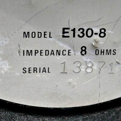 JBL E-130​-8​ 15" Pro Re-Coned to JBL E-140 Speaker Specs - 8 Ohms - PV Music Guitar / Electronics Shop Inspected / Tested - Works / Sounds / Great - Excellent Cosmetic Condition image 14