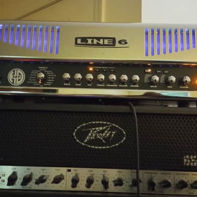 [VGC] Line 6 HD147 300-Watt Stereo Digital Modeling Guitar Amp Head; w/Power Cable & Cloth Amp Cover image 3