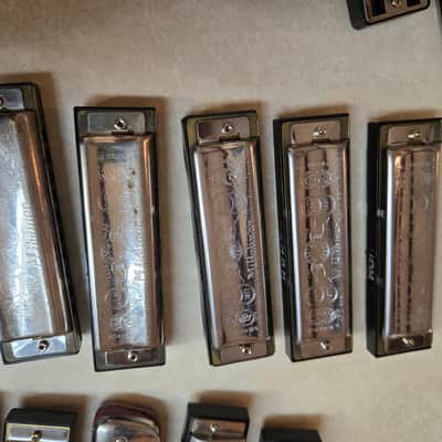 Harmonica LOT of 15~Hohner, Lee Oskar, Blues Harp image 9
