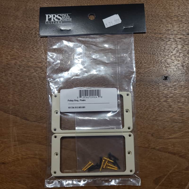 PRS Humbucker Pickup Rings, Set of 2, Ivory (Tremolo) image 1