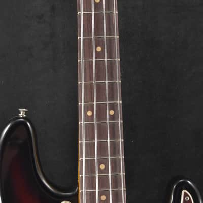 Fender James Jamerson 1962 Precision Bass 3-Tone Sunburst Rosewood Fingerboard image 5