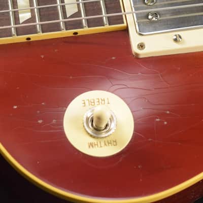 Gibson Murphy Lab 1958 Les Paul Standard Washed Cherry Sunburst Ultra Light Aged image 11