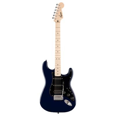 Squier Squier Sonic® Stratocaster HSS, Maple Fingerboard, Black Pickguard, Midnight Blue image 2