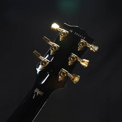 Gibson Custom Shop Les Paul Axcess Custom w/ Ebony Fingerboard Floyd Rose Gloss Ebony - LPXC7EBGF1E 348 image 8