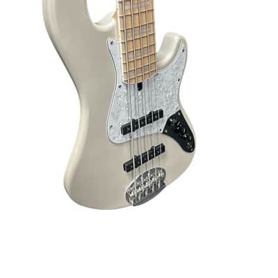Lakland Skyline Darryl Jones 5, White Pearl / Maple *On Order, ETA June 2026 image 5