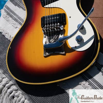 1963 Mosrite "The Ventures" Super Custom Reissue - Made in Japan (Kurokumo) Made in Japan - Pro Set Up w Perfect Frets/Action/Intonation! image 8