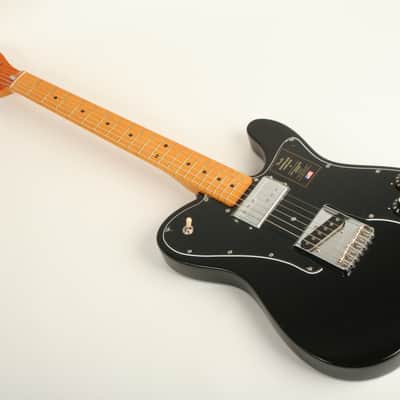 Fender American Vintage II 1977 Telecaster Custom Maple Fingerboard Black VS230633 image 11