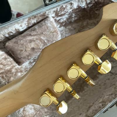 Cheri E-Series Telecaster 1993 Sunburst MIK Korea Vintage Guitar + Hard Case image 8