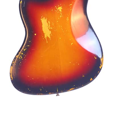 Fender Jaguar 1963 - Sunburst - cool sounding and all original Pre-CBS Jaguar with original hard case - check video! image 6