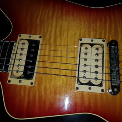 Hamer Standard usa Bound And Crown Vintage Cherry Sunburst Flamed Top 4 Digit serial! image 6