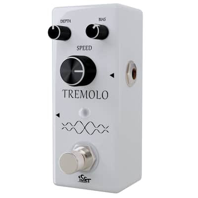 ISET Guitar Tremolo Effect Pedal of Classic Trelicopter Effects Tremolo Pedals for Electric Guitar Effect True Bypass image 4