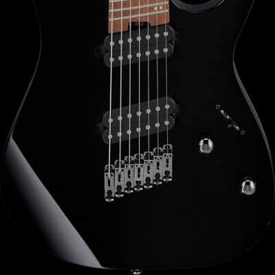 Ibanez RG Multi Scale 7 String Electric Guitar - Black (RGMS7BK) image 11