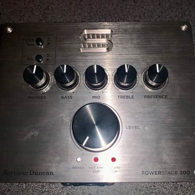 Seymour Duncan PowerStage 200 200-Watt Pedalboard Guitar Amp 2020 - Present - Silver image 3