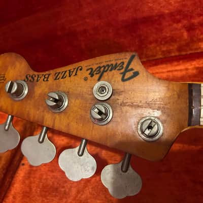 Fender Jazz Bass Neck 1973 - Rosewood All Original Loaded! Vintage Rare! image 6