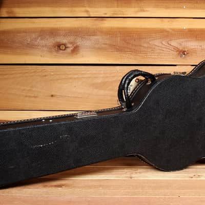 GIBSON USA SG HARD SHELL CASE Factory Black TKL White Fur Nice! 13020 image 4