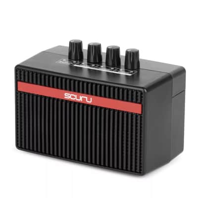 Caline Scuru S1 G Mini Guitar Amplifier Amp Speaker 5W Headphone Out USB Rechargeable Power Cable image 4