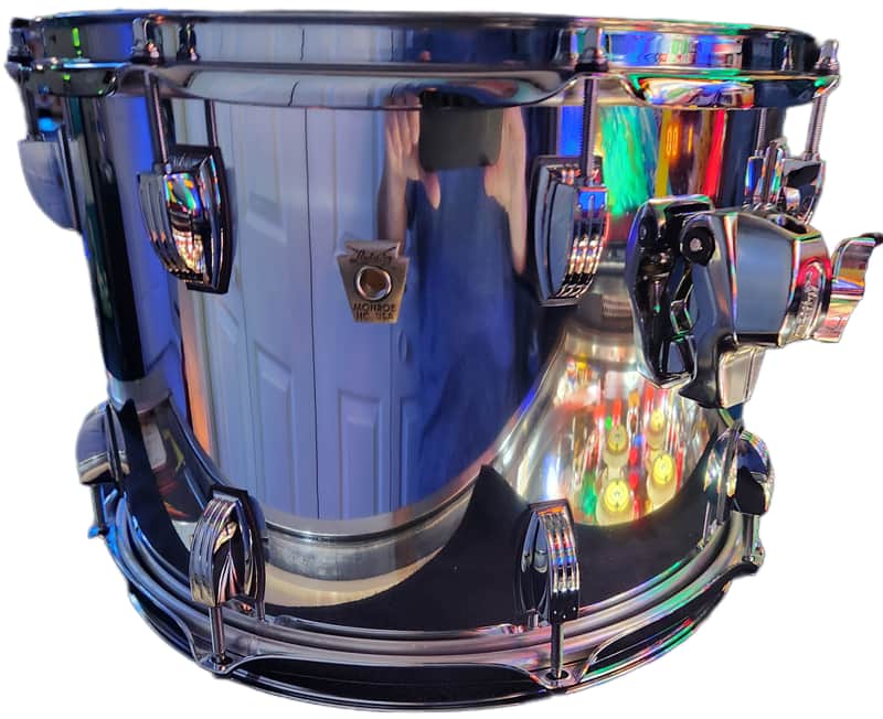 Ludwig Classic Maple 14" Tom Drum 2018 - Chrome Wrap over Maple image 1