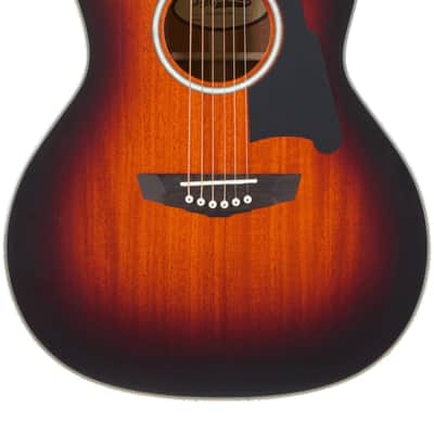 D'Angelico Excel Gramercy, Mahogany Burst Grand Auditorium Acoustic-Electric Guitar image 10