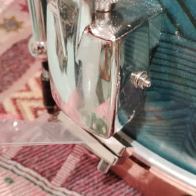 SSS Solid Shell Shop Custom Snare Drum - 2026 - Blue image 6