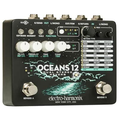 Oceans 12 Multifunction Dual-Stereo Reverb Pedal image 4