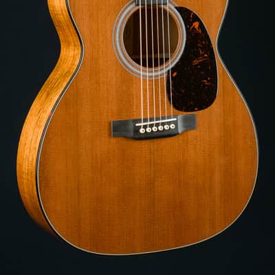 Martin M 0000 Cutaway Custom Premium Flamed Koa and Sinker Redwood NEW image 1