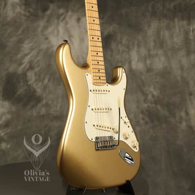 2014 Fender 60th Anniversary American Standard Stratocaster Aztec Gold image 8