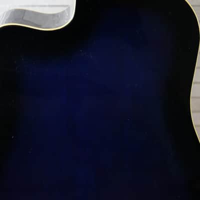 Ibanez PF15ECE Performance - Trans Blue Sunburst image 9