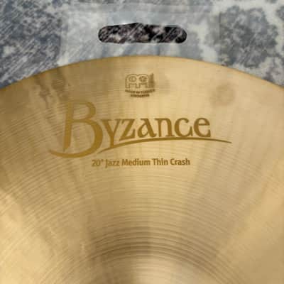 Meinl Byzance Jazz Medium-Thin Crash 2023 - Traditional image 2