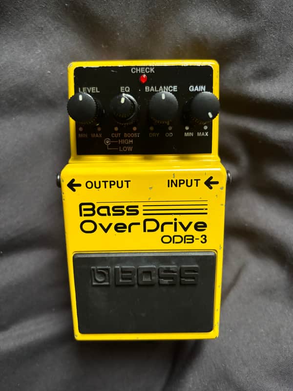 Boss ODB-3 Bass OverDrive (Silver Label)