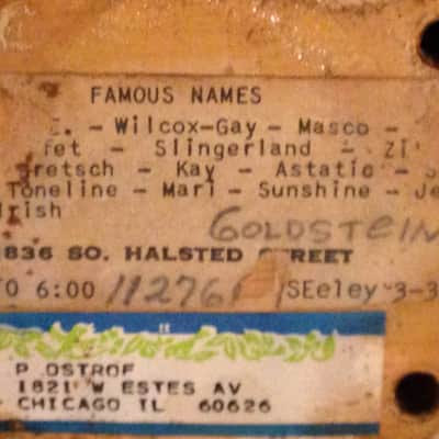 1952 Fender Telecaster - Tadeo Gomez - with Thermometer Case image 21