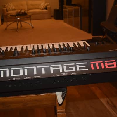Yamaha Montage M8x 88-Key Synthesizer  Black image 9