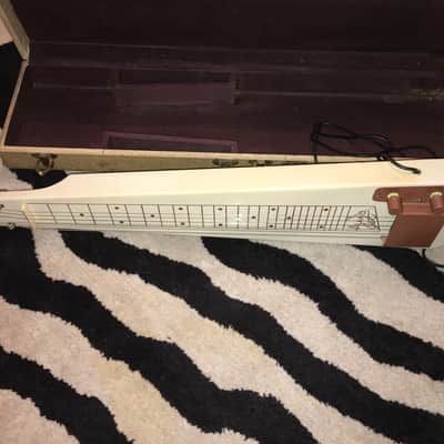 Alamo Jet Lap Steel Guitar 50's Cream image 8