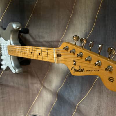 Fender American Original '50s Stratocaster with Maple Fretboard 2020 - 2022 - Inca Silver image 19