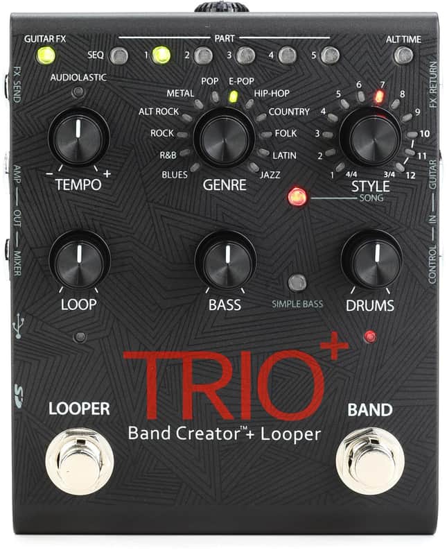 DigiTech Trio+ Band Creator and Looper Pedal (2-pack) Bundle image 1