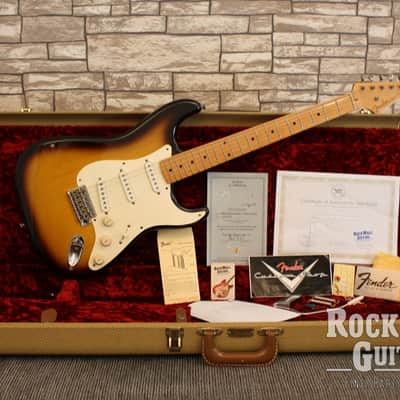 Fender Stratocaster 1956 Custom Shop Closet Classic John Page 1999 - Sunburst image 3