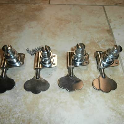 Set of Vintage 1980's Peavey T-20 Bass Tuners w/ Screws! Original Parts! image 4