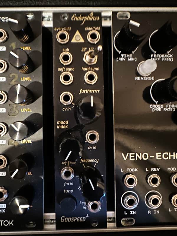 Endorphin.es Godspeed+ Eurorack Synth Module 2019 - Present - Black image 1
