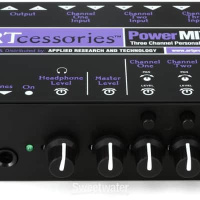 ART PowerMIX III 3-channel Stereo Line Mixer (PowerMix3d1) image 4