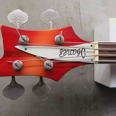 Ibanez Rickenbacker 4001 copy 1974 - fireburst image 5