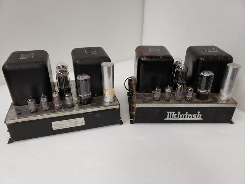 McIntosh MC30 30-Watt Mono Tube Power Amplifier Pair image 1