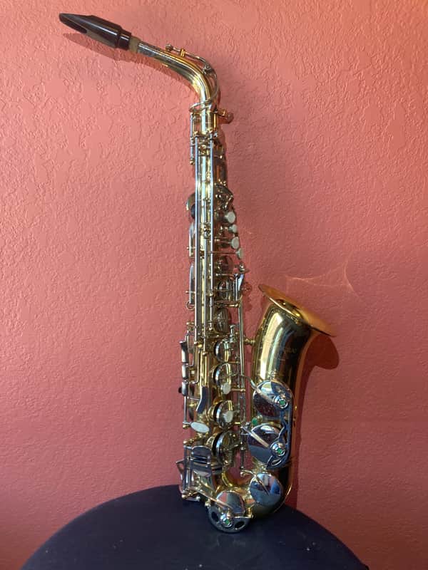 Selmer AS600 Student Model Alto Sax 2010s - Clear-Lacquered Brass image 1