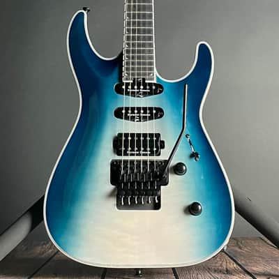 Jackson Pro Plus Series Soloist SLA3Q, Ebony Fingerboard- Polar Burst image 1