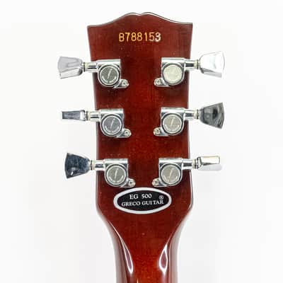 1978 Greco EG-500 Les Paul Standard Electric Guitar – Sunburst – Made in Japan image 6