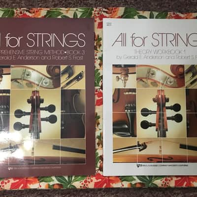 Neil A Kjos Music Company All for Strings - Cello - Comprehensive String Method books 1,2,3 and Theory Workbook 1 image 4