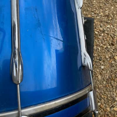 Premier Baron drum kit 1970s - Polychromatic Blue image 22